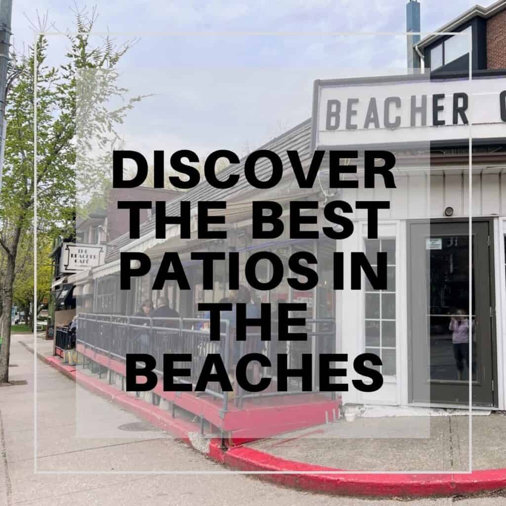 Thumbnail Image with Text: "Discover the Best Patios in the Beach"