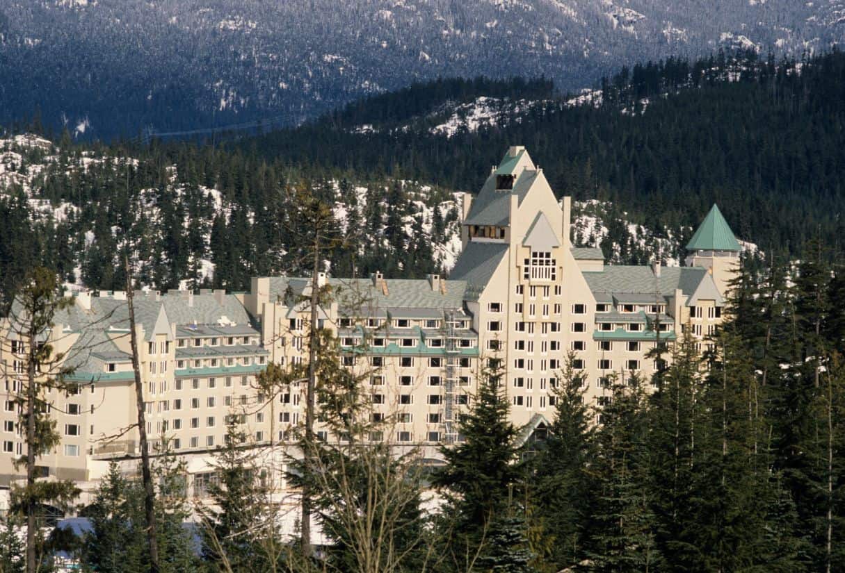 Fairmont Chateau Whistler in British Columbia.