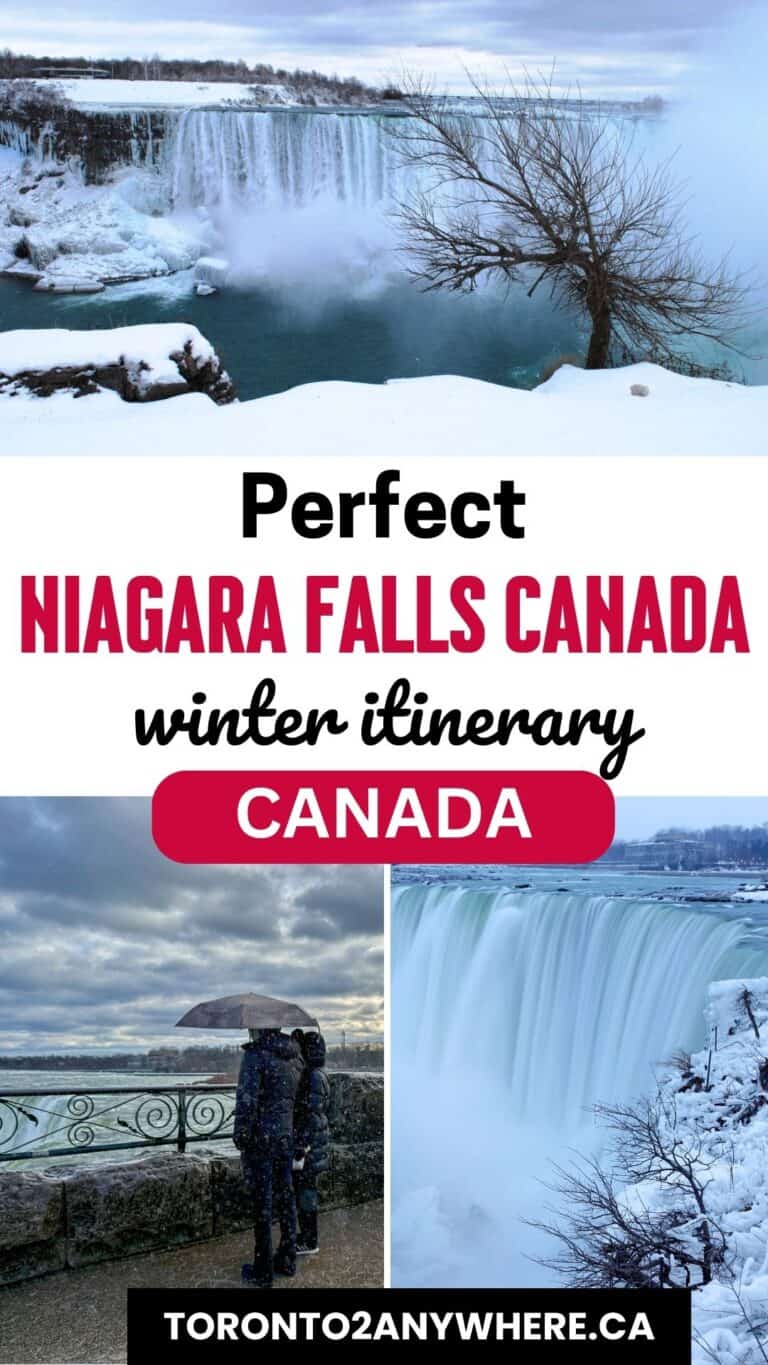 Ultimate Winter Travel Itinerary for Niagara Falls Canada